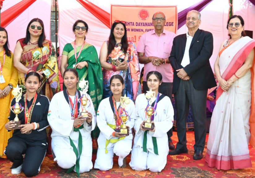 केएल महता दयानंद कॉलेज फॉर वुमेन, में वार्षिक खेल दिवस- 2026 का भव्य आयोजन, खेल- उत्साह और प्रतिभा का संगम : डाॅ. आनंद महता