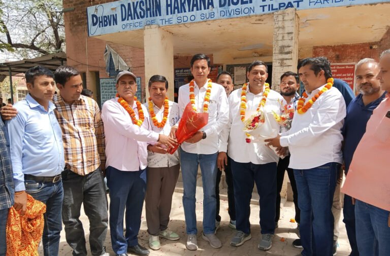 Sunil Chauhan was appointed State Vice President and Parveen Sharma was app