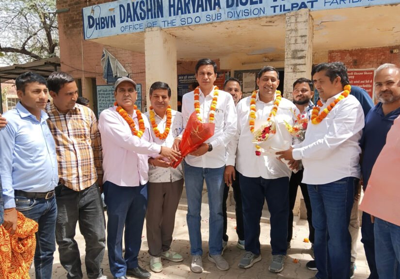 Sunil Chauhan was appointed State Vice President and Parveen Sharma was app