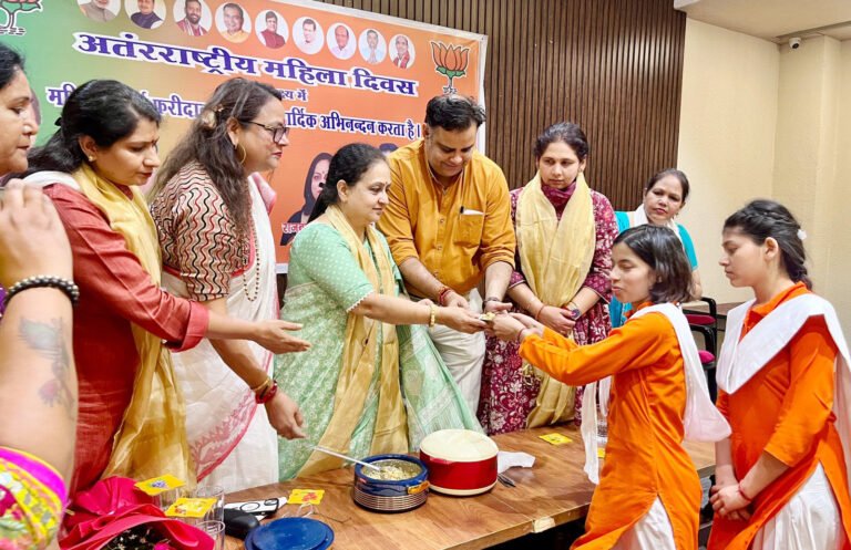 महिला सशक्तिकरण ही राष्ट्र और समाज की ताकत, नारी परिवार, समाज और राष्ट्र की आधारशिला : पंकज पूजन रामपाल