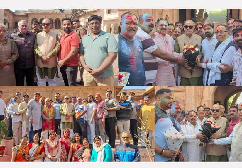 बल्लबगढ़ के ऐतिहासिक राजा नाहर सिंह महल में रंगोत्स्व 2026 धूमधाम से मनाया गया, विधायक पं. मूलचंद शर्मा रहे मुख्यातिथि