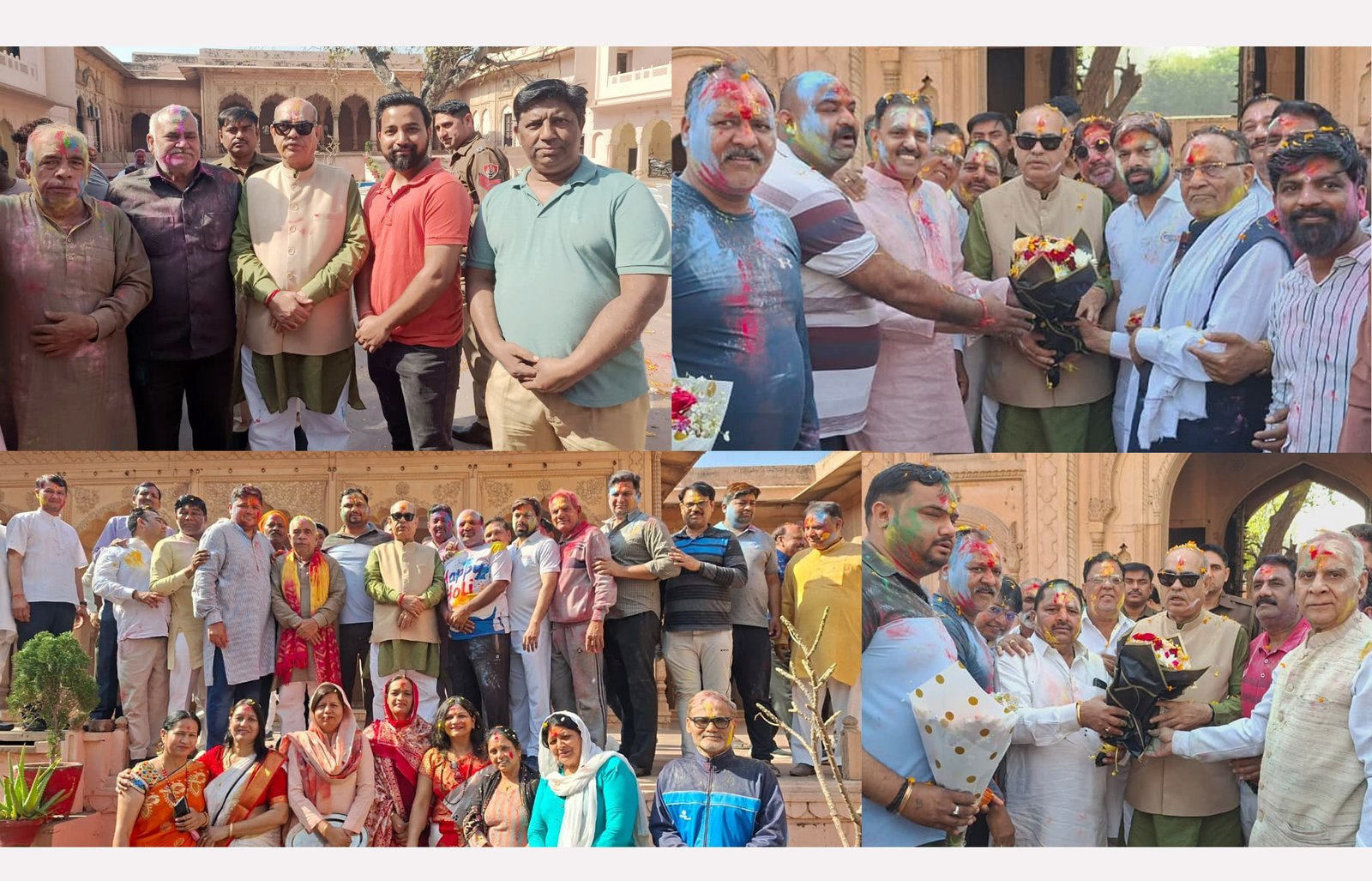 बल्लबगढ़ के ऐतिहासिक राजा नाहर सिंह महल में रंगोत्स्व 2026 धूमधाम से मनाया गया, विधायक पं. मूलचंद शर्मा रहे मुख्यातिथि