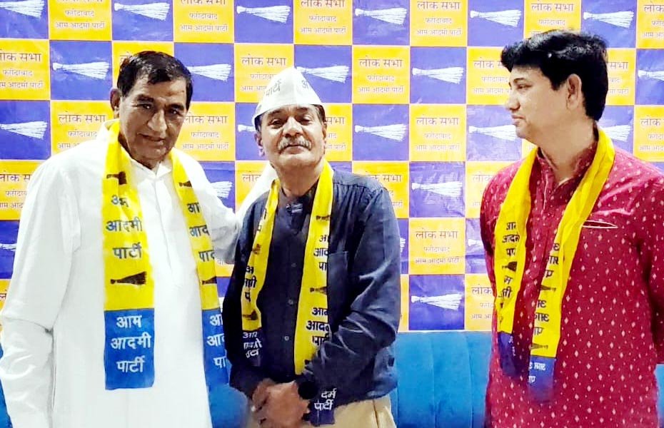 हिन्दू महासभा के राष्ट्रीय उपाध्यक्ष ने थामा आम आदमी पार्टी का दामन, हरियाणा में निरंतर बढ़ रहा है “आप”  का कुनबा : पं. राजेंद्र शर्मा