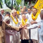 बसपा नेता ने गांव नरियाला में किया भवन का शिलान्यास, हर वर्ग का विकास करना मेरी प्राथमिकता : संदीप शर्मा