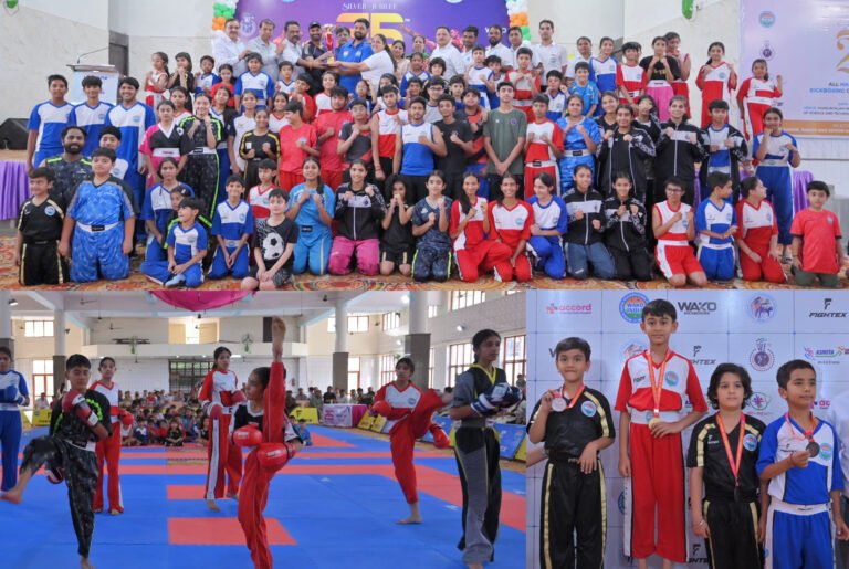 रजत जयंती जिलास्तरीय किकबॉक्सिंग प्रतियोगिता का सफलता पूर्वक समापन