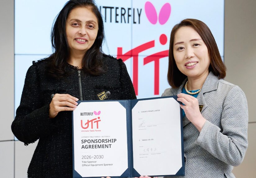 Butterfly Signs Landmark 5-Year Title Sponsorship with India’s Premier Professional Table Tennis League, Ultimate Table Tennis