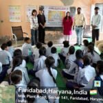 अग्रवाल कॉलेज बल्लभगढ़ द्वारा राजकीय विद्यालय मलेरना में हरित भविष्य की ओर छोटे- छोटे कदम पर अतिथि व्याख्यान