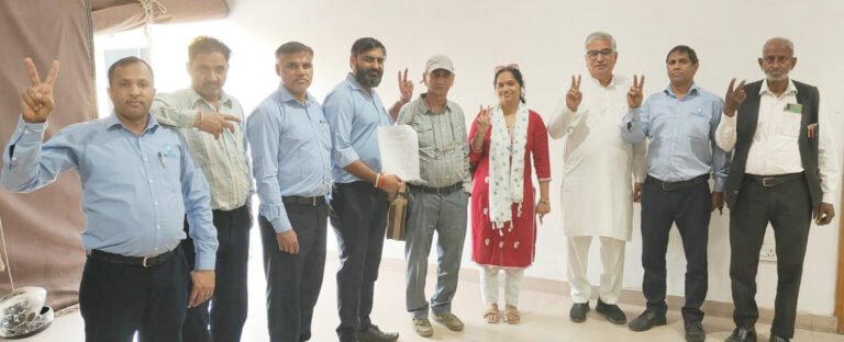 भारत गियर्स लिमिटेड मैनेजमेंट और मजदूर यूनियन के बीच वेतन बढ़ोत्तरी का हुआ त्रिपक्षीय समझौता, करीब साढ़े चार हजार रुपए प्रति वर्ष वेतन में होगी बढ़ोतरी