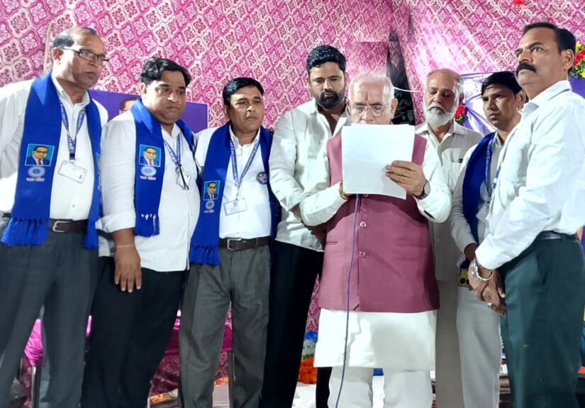 डॉ. बीआर अम्बेडकर चैरिटेबल ट्रस्ट शिव कॉलोनी पार्ट- 1 द्वारा बाबा साहब अम्बेडकर की 135 वीं जयंती भीम जागरण कार्यक्रम का आयोजन