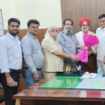 मैन्युफैक्चरर्स एसोसिएशन फरीदाबाद के प्रतिनिधिमंडल ने नवनियुक्त डीएलसी श्री अजय पाल डूडी का किया स्वाग