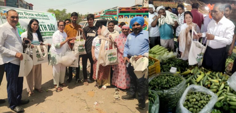 नगर निगम सिंगल यूज़ प्लास्टिक के प्रयोग से होने वाले दुष्प्रभावों से बचाव के लिए कर रही नागरिकों को जागरुक, बाजार में खरीददारी हेतु घर से ही कपड़े का थैला लेकर आएं नागरिक – धीरेंद्र खड़गटा निगमायुक्त