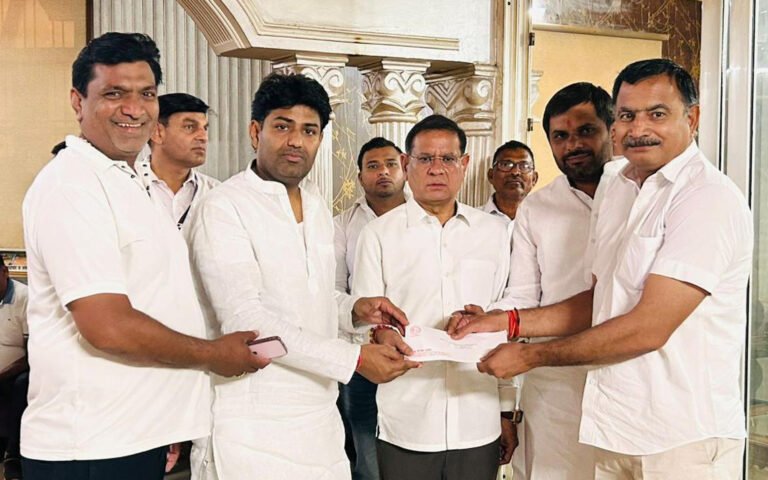 चारा अनुदान के तहत मंत्री राजेश नागर ने फरीदाबाद की पांच गौशालाओं को प्रदान किए सहायता राशि के चैक