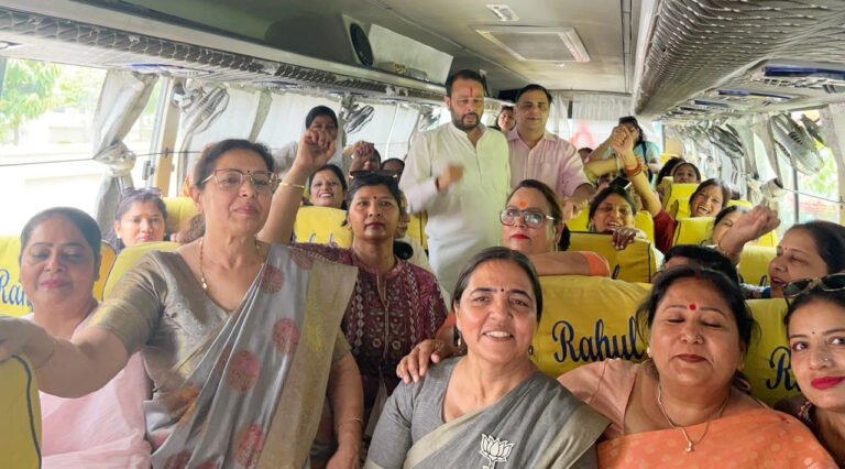 नारी शक्ति वंदन अधिनियम के ऐतिहासिक पल की साक्षी बनीं फ़रीदाबाद की महिलाएं , इस अधिनियम से पूर्ण सशक्त होगी आधी आबादी : पंकज पूजन रामपाल