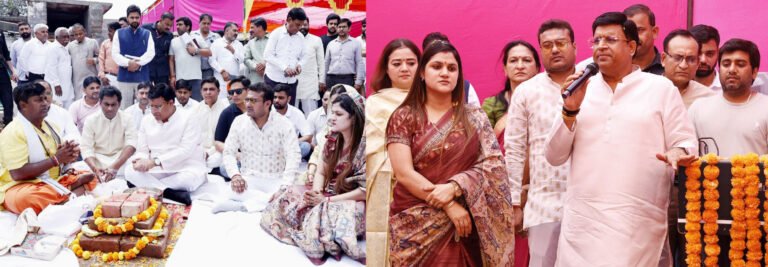 ओल्ड फरीदाबाद में ₹3.5 करोड़ से कन्या विद्यालय के नए भवन का भूमि पूजन, “यह निर्माण बेटियों के सपनों को नई उड़ान देगा और विकसित भारत के संकल्प को मजबूती प्रदान करेगा” : मंत्री विपुल गोयल