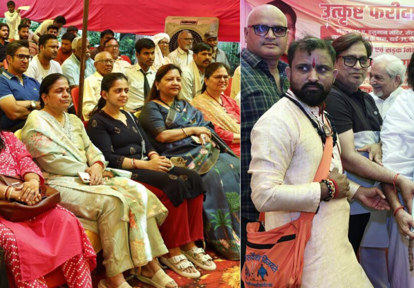 वार्ड-31 दौलताबाद में मूलभूत सुविधाओं को मिलेगी मजबूती, ₹ 3.84 करोड़ के विकास कार्यों का शुभारंभ, किया मंत्री विपुल गोयल ने