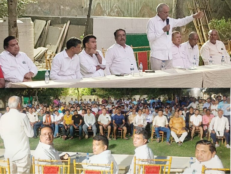 पल्ला से मवई नहर रोड बंद किए जाने के खिलाफ विशाल महापंचायत का आयोजन