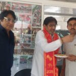 पश्चिम बंगाल, असम और पुडुचेरी में भाजपा की प्रचंड जीत पर हरियाणा के पूर्व सहकारिता मंत्री करतार सिंह भड़ाना के अनंगपुर स्थित कार्यालय पर भव्य जश्न का आयोजन किया गया