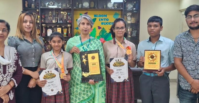 फरीदाबाद के खिलाड़ियों का राष्ट्रीय स्तर पर जलवा, ऑल इंडिया किकबॉक्सिंग चैंपियनशिप में जीते गोल्ड